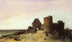 Johan-Barthold Jongkind Ruins of the Castle at Rosemont